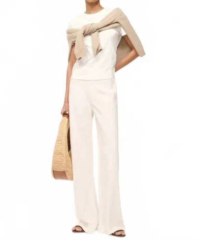 Staud Women's Stroll Pant In Ivory In White