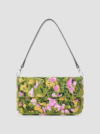 Staud Women's Timmy Beaded Convertible Shoulder Bag In Woodland