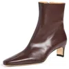 Staud Women's Wally Ankle Boot, Espresso In Multi