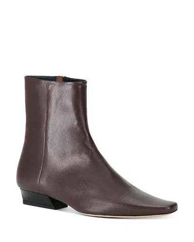 STAUD WOMEN'S WALLY FLAT ANKLE BOOTS