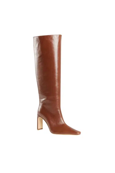 Staud Women's Wally High Heel Boot In Cacao In Multi