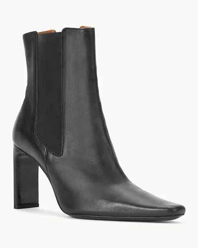 Staud Women's Wally Leather High Heel Ankle Boots In Black