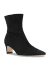 Staud Women's Wally Suede Ankle Booties In Black