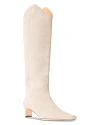 Staud Women's Western Wally Knee High Boots In Mink