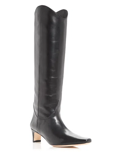 STAUD WOMEN'S WESTERN WALLY LEATHER TALL BOOTS