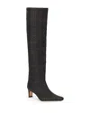 Staud Women's Woven Wally Boots In Black