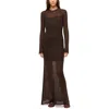 Staud Eiza Sweater Dress In Beige