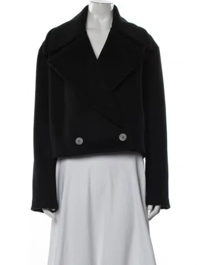Pre-owned Staud Wool Blazer In Black