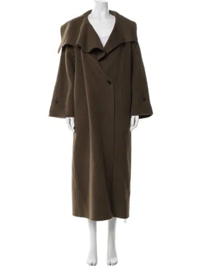 Pre-owned Staud Wool Jacket In Brown