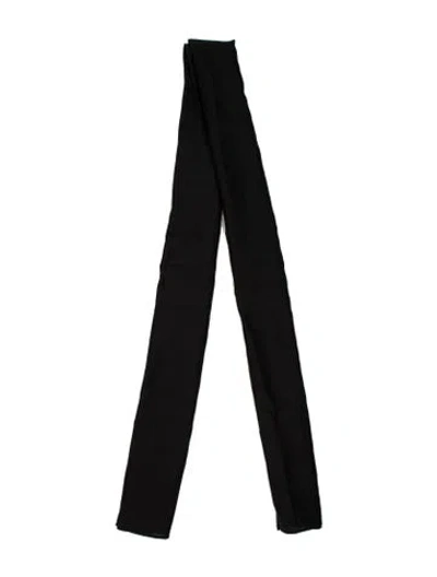 Pre-owned Staud Wool Scarf In Black