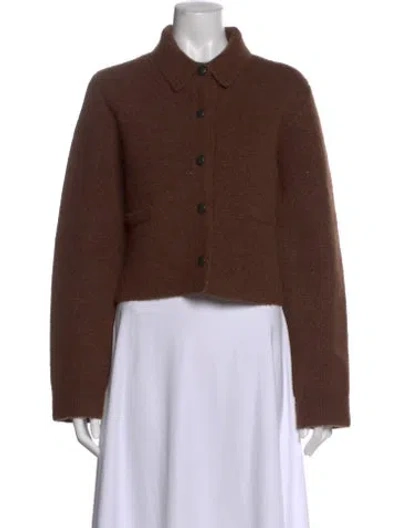 Pre-owned Staud Wool Sweater W/ Tags In Brown