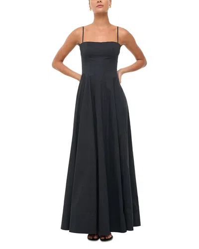 Staud Wylie Maxi Dress In Black