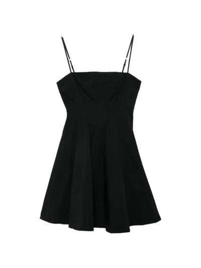 Staud Wylie Mini Dress In Black