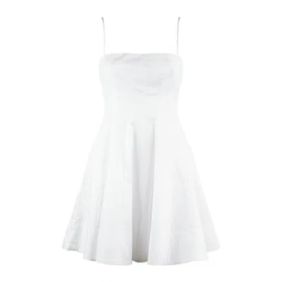 Staud Wylie Mini Dress White