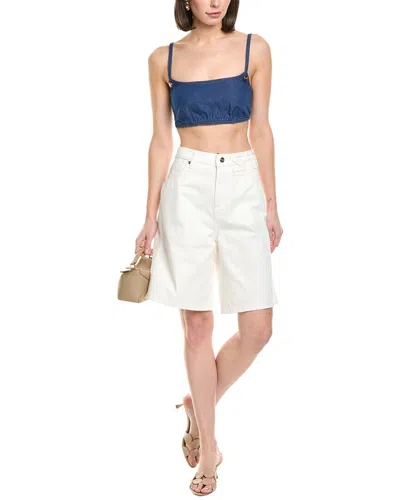 Staud X Wrangler The Bikini Top In White