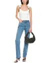 Staud X Wrangler The Everyday Mid Blue Jean