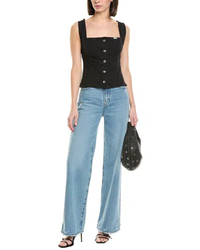 Staud X Wrangler Trucker Top In Black