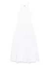 Staud Yamila Maxi Dress In White