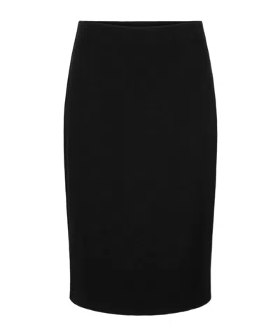Staud Zippered Skirt In Black