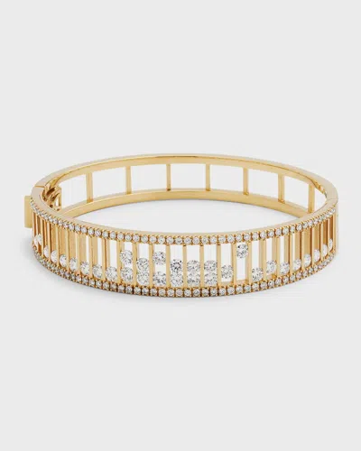 Staurino 18k Gold Diamond Bangle Bracelet