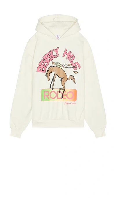 Stay Cool Rodeo Hoodie In White