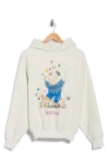 Staycool Rustic Bear Hoodie In White