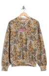Staycool Script Camo Sweatshirt In Multi