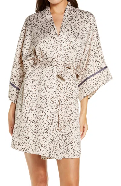 Steals Leopard Print Lightweight Wrap - X Small In Brown