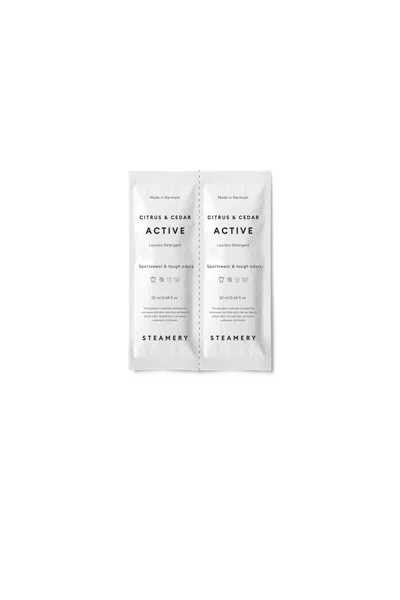 Steamery Active Laundry Detergent Sachet In White