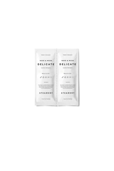 Steamery Delicate Laundry Detergent Sachet In White