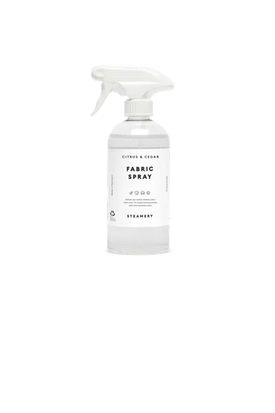 Steamery Fabric Spray Citrus & Cedar In White