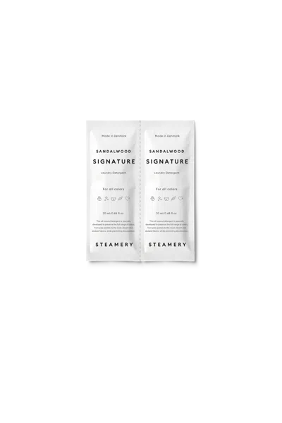 Steamery Signature Laundry Detergent Sachet In White