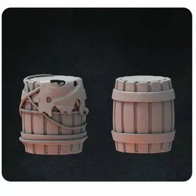 Steamforged Games Ds Mini Sinister Barrels Miniatures