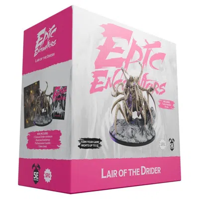 Steamforged Games Epic Encounters Lair Of The Drider Miniatures