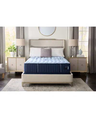 Stearns & Foster Estate 13.5" Ultra Firm Tight Top Innerspring Luxury Mattress Set- Queen Split In Transparent