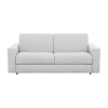 Stearns & Foster Giotto 78" Full Sleeper Sofa With Memory Foam Mattress In Silver