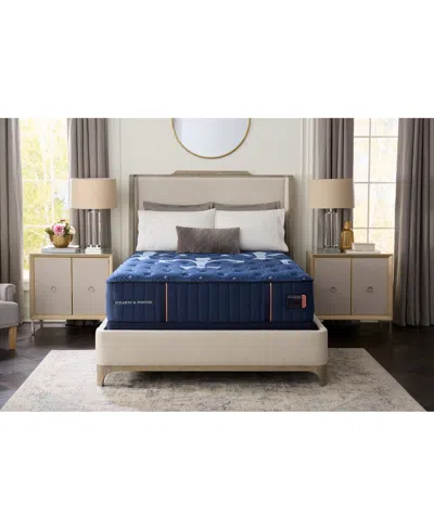 Stearns & Foster Lux Estate 14.5" Ultra Firm Tight Top Innerspring Luxury Mattress Set- California King In Transparent