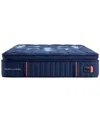 Stearns & Foster Lux Estate 16" Medium Euro Pillowtop Mattress Set In Transparent