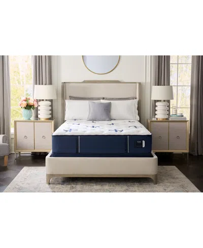 Stearns & Foster Studio 14" Medium Tight Top Innerspring Luxury Mattress Set- Queen In Transparent