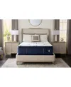 Stearns & Foster Studio 14.5" Medium Euro Pillowtop Innerspring Luxury Mattress Set- King In Transparent
