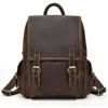 Steel Horse Leather The Freja Backpack | Handcrafted Leather Backpack In Dark Brown