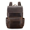 Steel Horse Leather The Helka Backpack | Genuine Vintage Leather Backpack In Dark Brown
