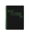 Steel Mill & Co Steel Mill Co In My Wicked Era Mini Notebook, 8.25" In No Color