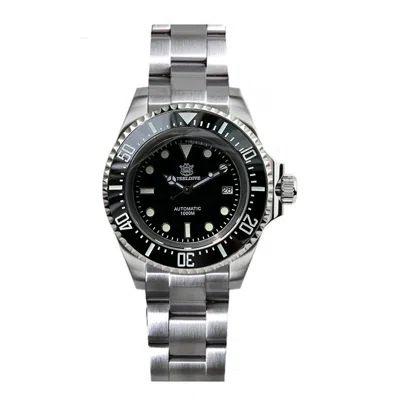 Pre-owned Steeldive 1000m Diver Water Ghost Luxury Mens Watches Mh35 Automatic Mechanical Wristwatch In Black