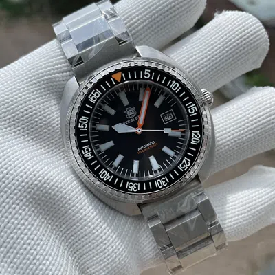 Pre-owned Steeldive Men Diver Watch Military Automatic Wristwatch 1000m Nh35 Ceramic Bezel