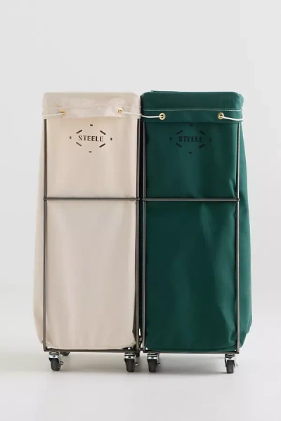 Steele Canvas Basket Corp. Double Caddie Laundry Bag, Set Of 2