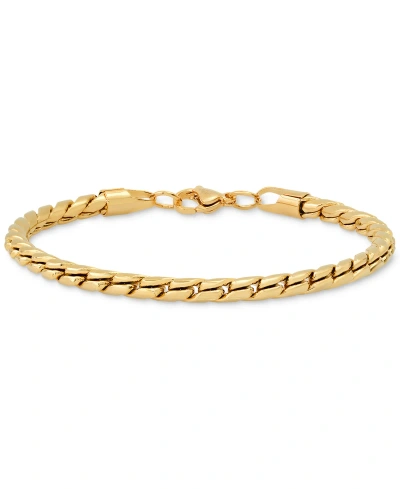 Steeltime Men's Fancy Link Bracelet In Gold