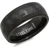 Steeltime Titanium Ring In Black