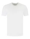 Stefan Brandt Crew-neck Cotton T-shirt In White