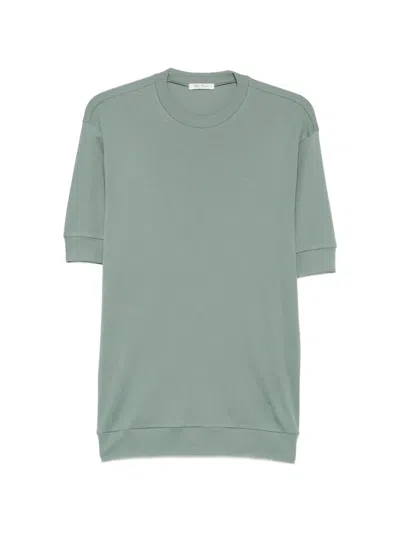 Stefan Brandt Crew-neck T-shirt In Green